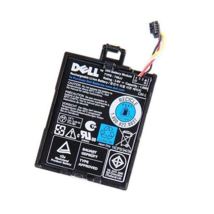 Dell H132V Batería de Ión Litio para Controladora RAID PowerEdge PERC H730 H730P, 1.8Wh 500mAh - Fiabilidad Garantizada