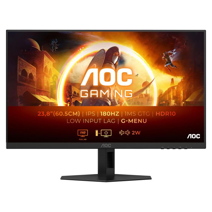AOC 24G4XE Monitor Gaming 23.8 Pulgadas Fast IPS Full HD 1ms 180Hz HDMI DP Negro 0 AOC 24G4XE Monitor Gaming 23.8 Pulgadas Fast IPS Full HD 1ms 180Hz HDMI DP Negro 0