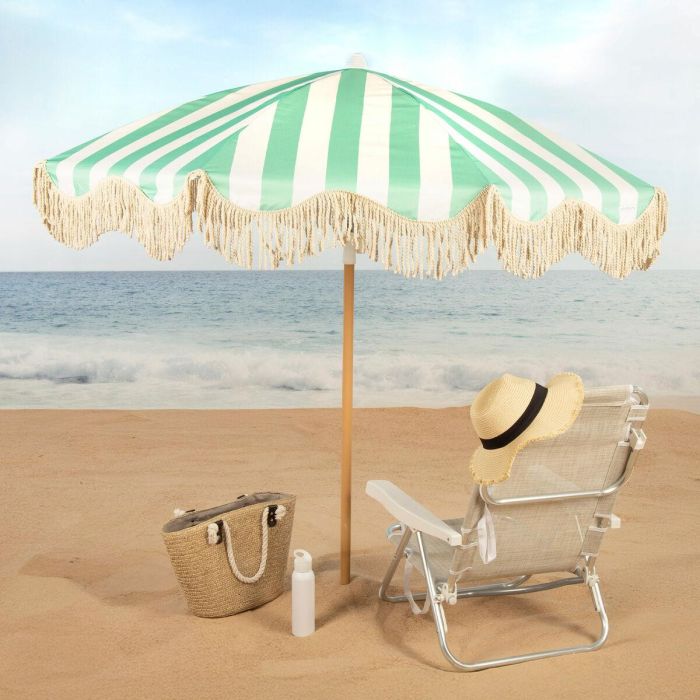 Sombrilla de playa Aktive 200 x 220 x 200 cm (4 Unidades) 5 Sombrilla de playa Aktive 200 x 220 x 200 cm (4 Unidades) 5