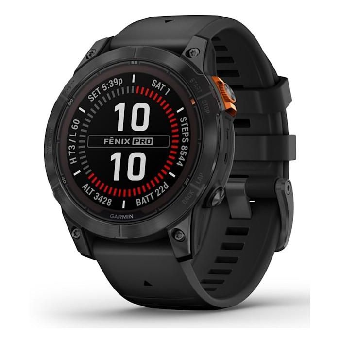 Garmin fenix 7 Pro Solar Edition 3,3 cm (1.3") MIP 47 mm Digital 260 x 260 Pixeles Pantalla táctil Negro, Gris Wifi GPS (satélite) 0 Garmin fenix 7 Pro Solar Edition 3,3 cm (1.3") MIP 47 mm Digital 260 x 260 Pixeles Pantalla táctil Negro, Gris Wifi GPS (satélite) 0