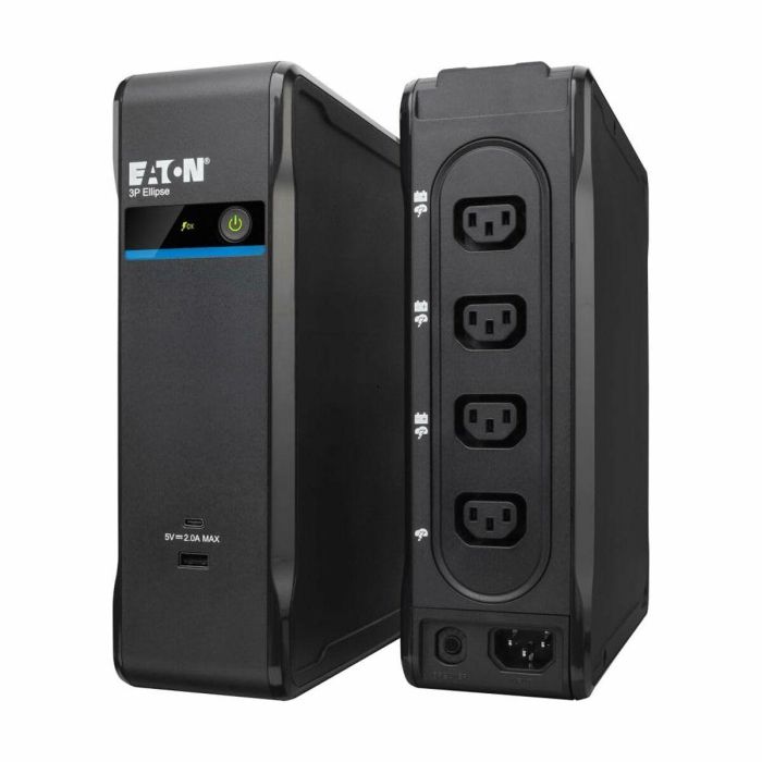 Eaton 3P700UI SAI Ellipse 700VA / 420W para PC profesional o terminal punto de venta Protección contra sobretensiones 4