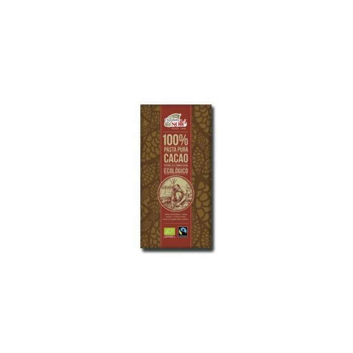 Chocolate Negro 100% 80Gr. Eco Sg