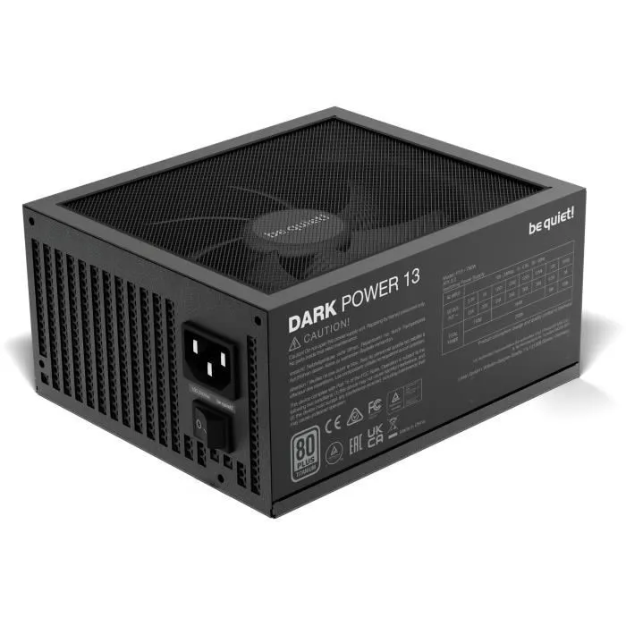 Be Quiet Fuente de alimentación para PC Dark Power 13 BN333 750 W 3