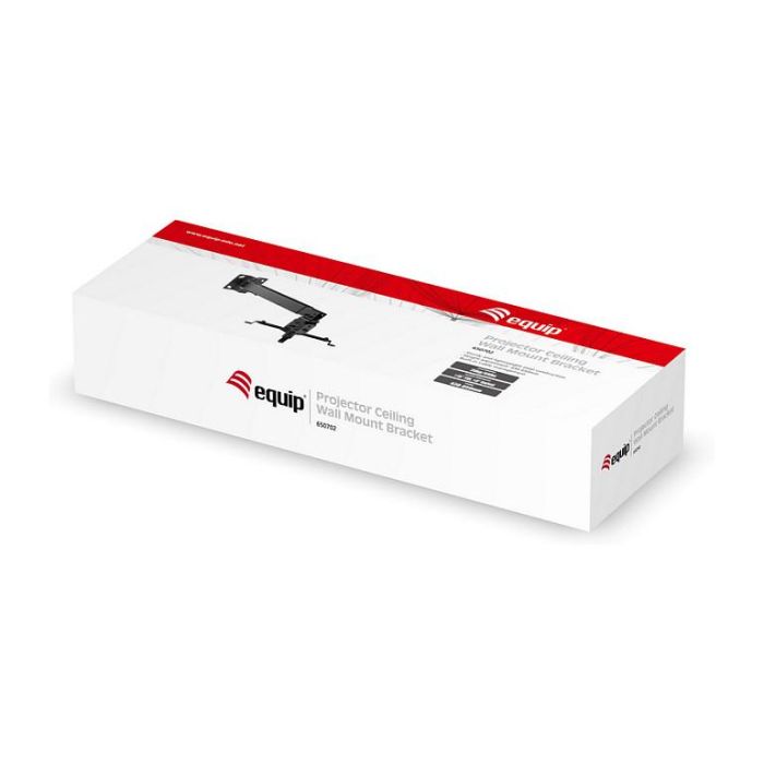 EQUIP Soporte de Techo/Pared Universal para Proyector, Negro, 20 kg 5