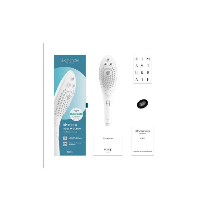 Vibrador Womanizer WOM176-WHITE Blanco 2 Vibrador Womanizer WOM176-WHITE Blanco 2