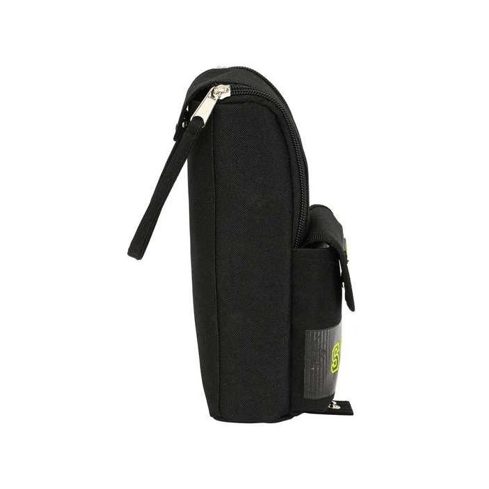 Estuche Escolar Safta Surf Negro (6 x 21 x 6 cm) 6