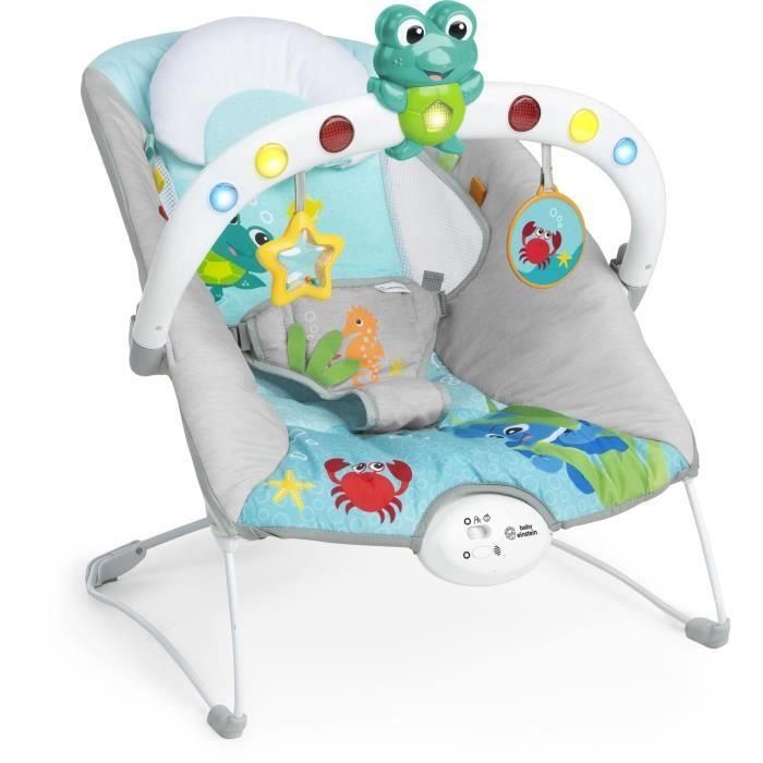 BABY EINSTEIN Tumbona Neptuno - Ocean Explorers, 15 melodías, luces, vibraciones BABY EINSTEIN Tumbona Neptuno - Ocean Explorers, 15 melodías, luces, vibraciones