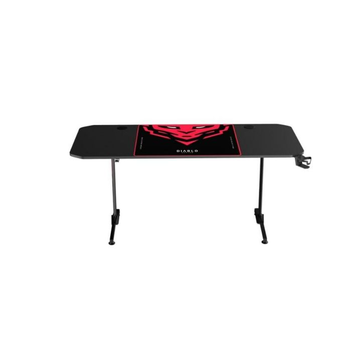 Mesa de Escritorio Gaming Diablo Chairs 1470 Negro Rojo 5 Mesa de Escritorio Gaming Diablo Chairs 1470 Negro Rojo 5