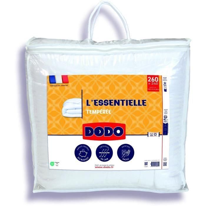 Edredón Templado DODO - L'ESSENTIELLE - 240x260 cm - 100% Poliéster VOLUPT'AIR 250gr/m² Edredón Templado DODO - L'ESSENTIELLE - 240x260 cm - 100% Poliéster VOLUPT'AIR 250gr/m²