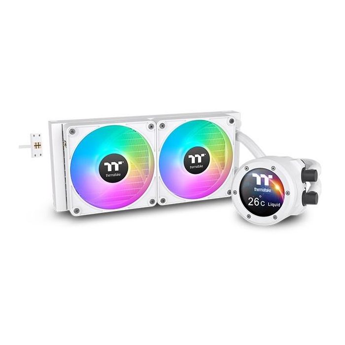 K Thermaltake Wasserkühlung TH240 V2 Ultra EX ARGB Sync All-In-One Liquid Cooler - Snow Edition 0 K Thermaltake Wasserkühlung TH240 V2 Ultra EX ARGB Sync All-In-One Liquid Cooler - Snow Edition 0