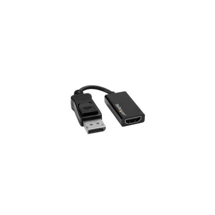 Adaptador DisplayPort a HDMI Startech DP2HD4K60S Negro 1