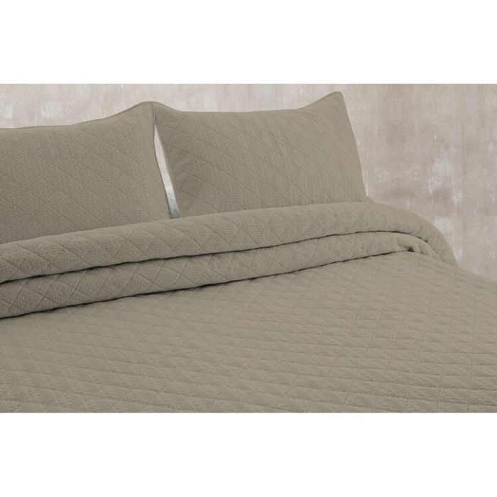 Colcha Pierre Cardin EGNA Beige Cama de 135 2