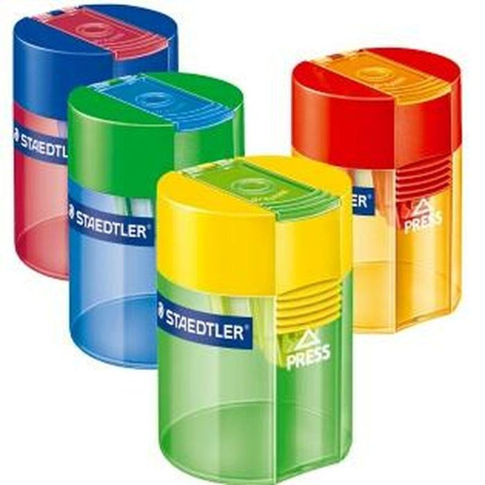 Sacapuntas Staedtler Plástico (10 Unidades) 1 Sacapuntas Staedtler Plástico (10 Unidades) 1