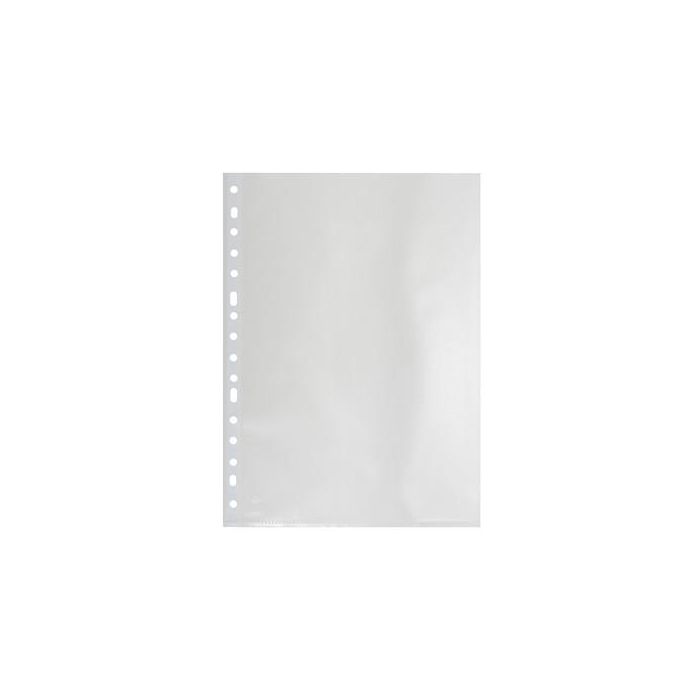 Grafoplás Fundas Multitaladro 16 Pp Transparentes Piel Naranja Folio Paquete 100U