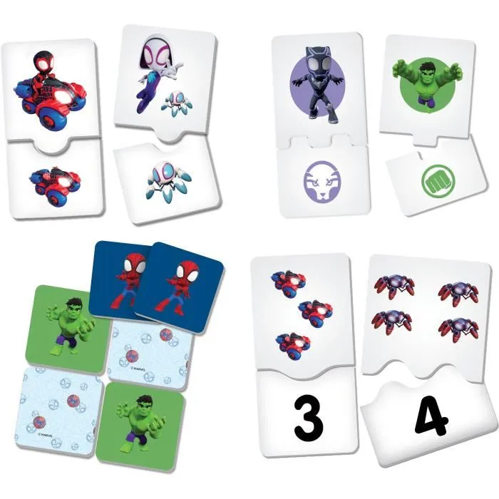 Lisciani Giochi LIS8008324099146 Colección de 10 Juegos Educativos para los más Pequeños Spidey Edu Games 4 Lisciani Giochi LIS8008324099146 Colección de 10 Juegos Educativos para los más Pequeños Spidey Edu Games 4