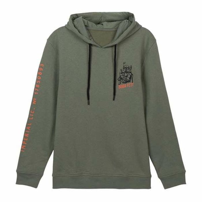 Sudadera con capucha cotton brushed the mandalorian talla XXL 0 Sudadera con capucha cotton brushed the mandalorian talla XXL 0