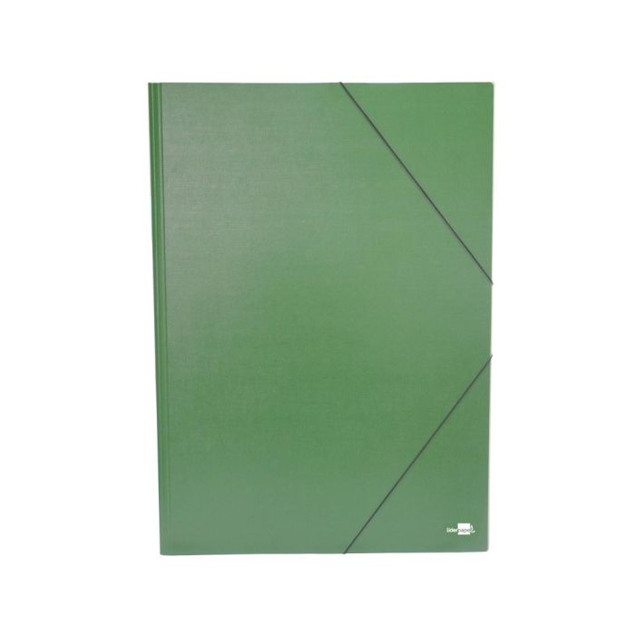 Carpeta Planos Liderpapel A2 Carton Gofrado N 12 Verde 1