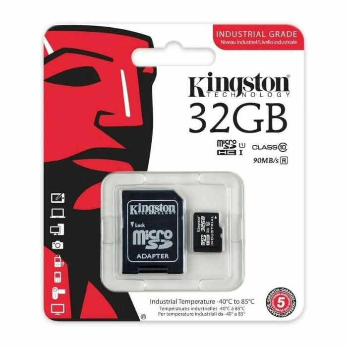 Tarjeta Micro SD Kingston SDCIT2/32GBSP 32 GB 12 Tarjeta Micro SD Kingston SDCIT2/32GBSP 32 GB 12