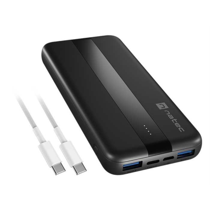 Powerbank Natec NPB-2294 Negro 10000 mAh Powerbank Natec NPB-2294 Negro 10000 mAh