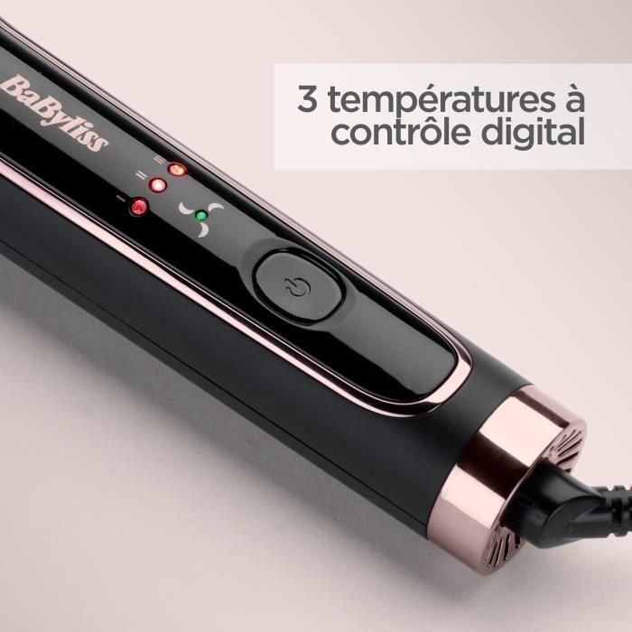Babyliss C112E Rizador de Pelo Curl Styler Luxe con Cilindro Ranurado, Placas de Cerámica, Tecnología de Aire Fresco, Gran Diámetro 4 Babyliss C112E Rizador de Pelo Curl Styler Luxe con Cilindro Ranurado, Placas de Cerámica, Tecnología de Aire Fresco, Gran Diámetro 4
