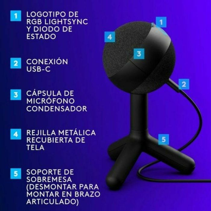 Cable HDMI Logitech 988-000551 Negro 2 m 1 Cable HDMI Logitech 988-000551 Negro 2 m 1