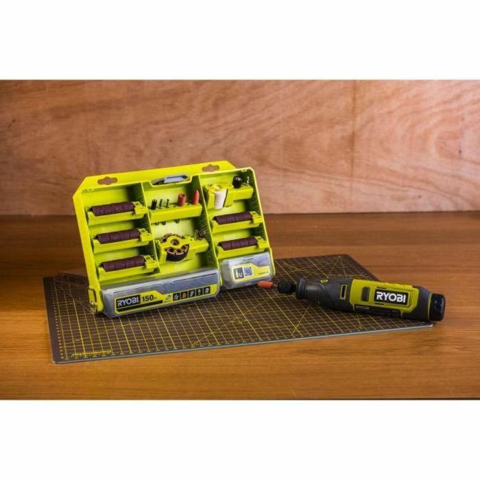 Caja RYOBI RAR800K-150 - 150 piezas multiusos con sistema Twist Lock 2