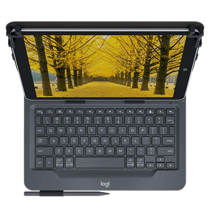 Logitech Funda Universal Folio para Tablets de 9 a 10 Pulgadas con Teclado Bluetooth, Negro - Ref: 920-008336 2