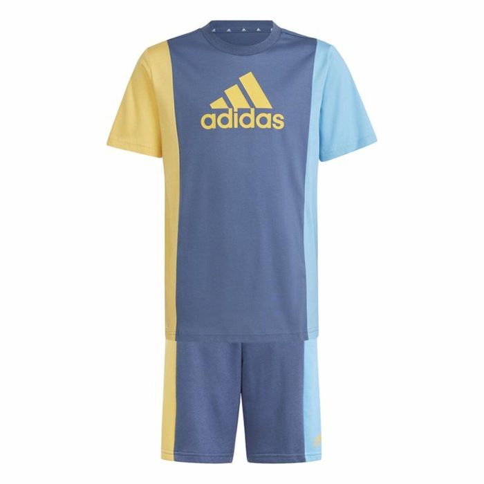 Conjunto Deportivo para Niños Adidas Club Set Azul Conjunto Deportivo para Niños Adidas Club Set Azul
