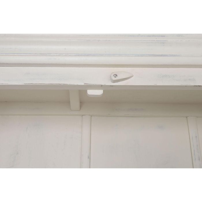 DKD Home Decor Vitrina Balines de Teca y Mango Blanca Decapé 270x43x244 cm con 8 Puertas y 6 Estanterías 13 DKD Home Decor Vitrina Balines de Teca y Mango Blanca Decapé 270x43x244 cm con 8 Puertas y 6 Estanterías 13