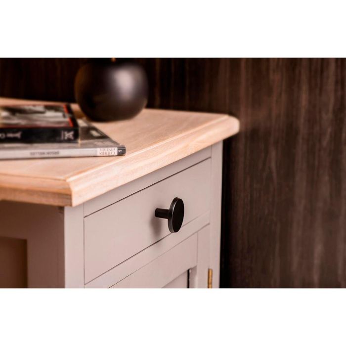 Blister con 2 pomos redondos para mueble fabricado en zamak acabado negro mate mod. 774 ø35mm rei 2 Blister con 2 pomos redondos para mueble fabricado en zamak acabado negro mate mod. 774 ø35mm rei 2