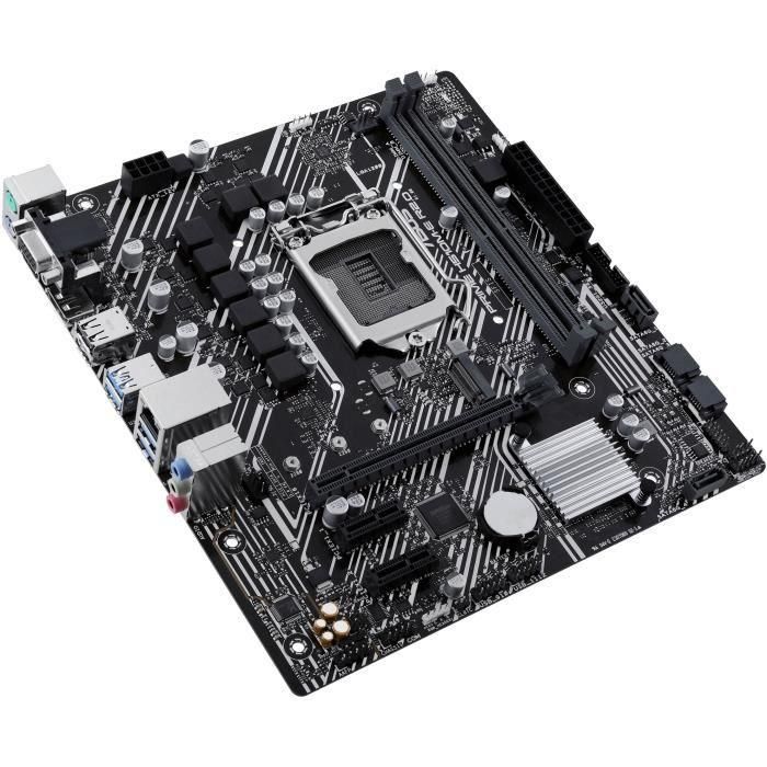 ASUS PRIME H510M-E R2.0 Placa Base Micro ATX para Intel LGA 1200 DDR4, M.2, SATA III, USB 3.2 Gen 1 4