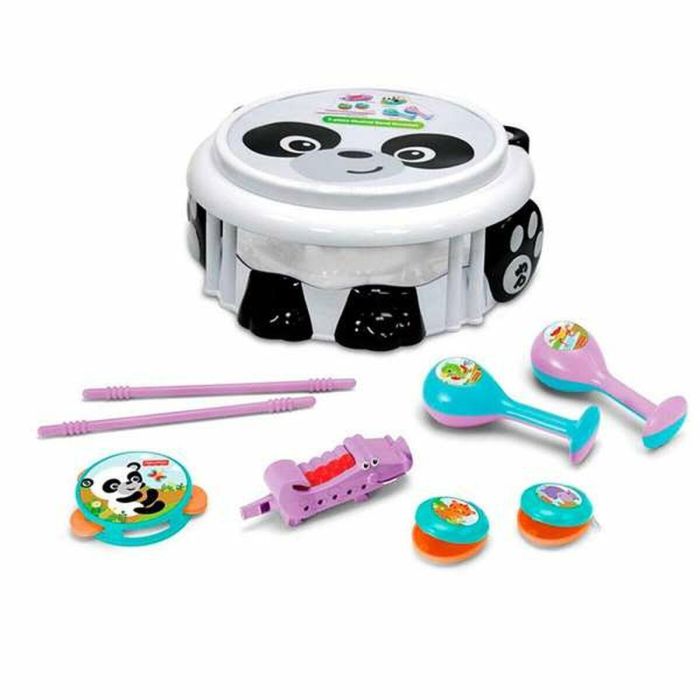 Panda musical band drumset