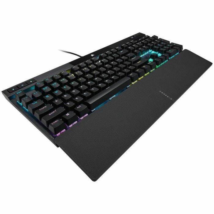 Corsair K70 Pro OPX Teclado Mecánico Óptico RGB Flight de LED Negro Azerty CH-910941A