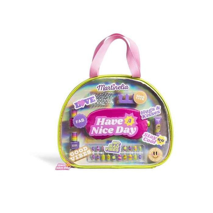 Bolso de belleza martinelia super girl. incluye uñas postizas,esmaltes,pegatinas,separador de dedos y brillo de labios. 1 Bolso de belleza martinelia super girl. incluye uñas postizas,esmaltes,pegatinas,separador de dedos y brillo de labios. 1