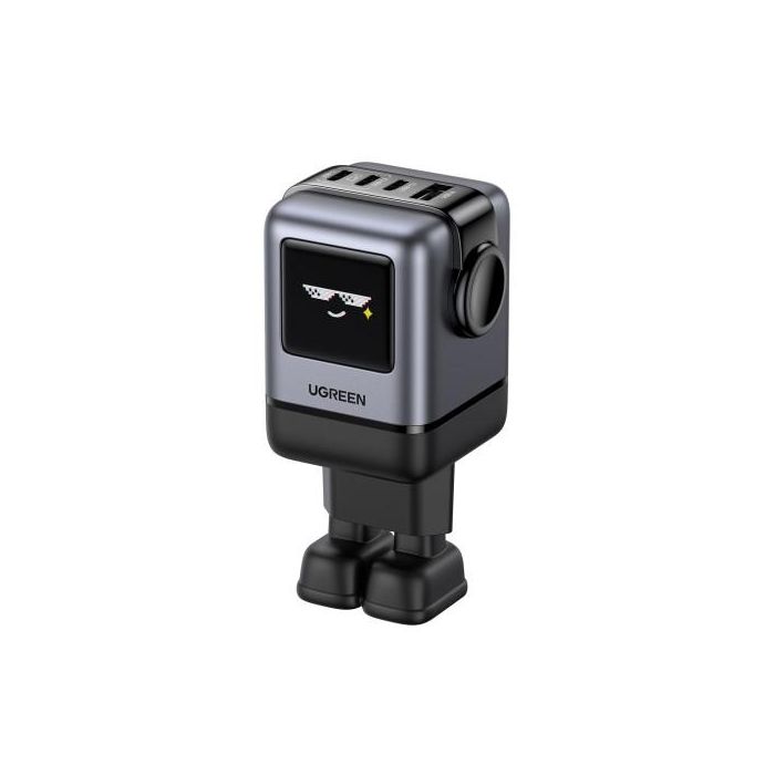 UGREEN 45515B Cargador USB-C 100W Carga Rápida GaN para Portátil, Teléfono Móvil, Batería Portátil, Gris UGREEN 45515B Cargador USB-C 100W Carga Rápida GaN para Portátil, Teléfono Móvil, Batería Portátil, Gris