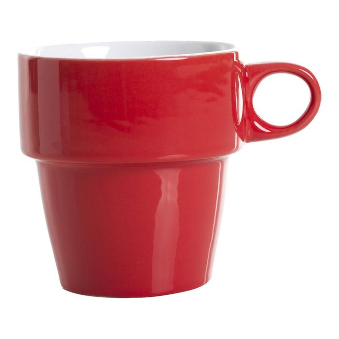 5Five Set 6 Tazas Colores Surtidos con Soporte 6