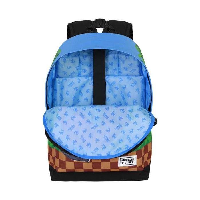 Karactermania Mochila HS FAN 2.2 Knuckles Run 31 x18 x44 cm Ripstop Multicolor Urbana Compartimento Principal Bolsillo Frontal Repelente Líquidos Correas Acolchadas 3 Karactermania Mochila HS FAN 2.2 Knuckles Run 31 x18 x44 cm Ripstop Multicolor Urbana Compartimento Principal Bolsillo Frontal Repelente Líquidos Correas Acolchadas 3