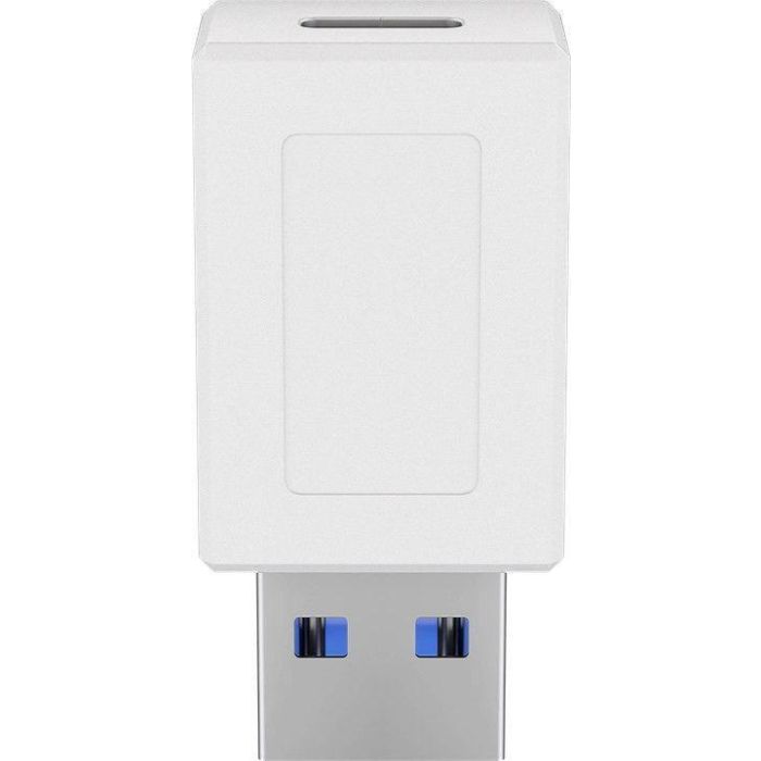 MicroConnect Adaptador USB 3.0 a USB-C Blanco para Conectar Dispositivo USB Tipo A a Cable USB-C