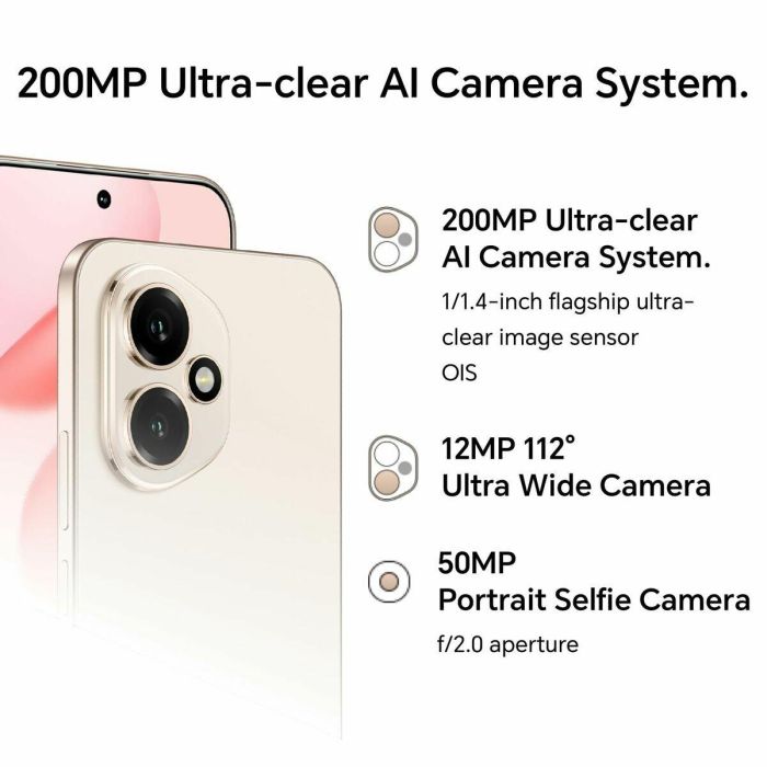 Smartphone Honor 5109BUUQ 6,55" Octa Core 8 GB RAM 256 GB Oro 7