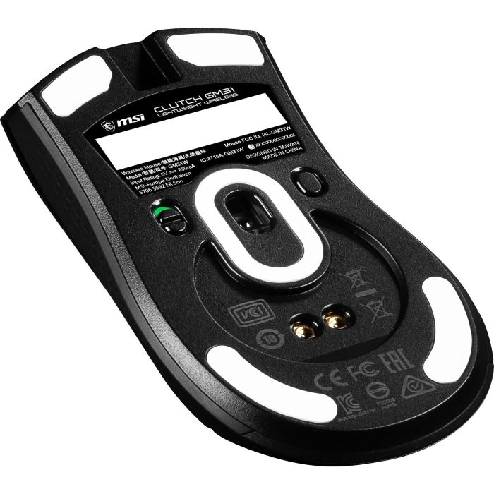 Raton MSI Clutch Gm31 Lightweight Wireless 4