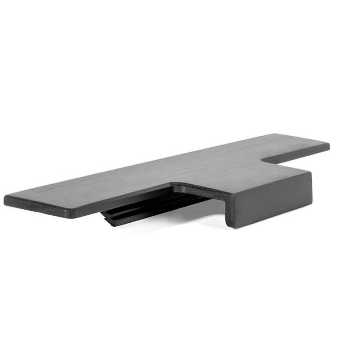 Viefe Tirador Embutir Linear Negro Cepillado Largo 147 Viefe Tirador Embutir Linear Negro Cepillado Largo 147