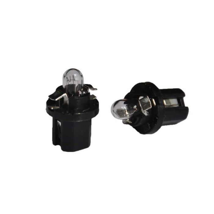 Lámpara M-Tech B8.5D 12 V-1.2 W Negra | 10 Unidades MTECZ58 1