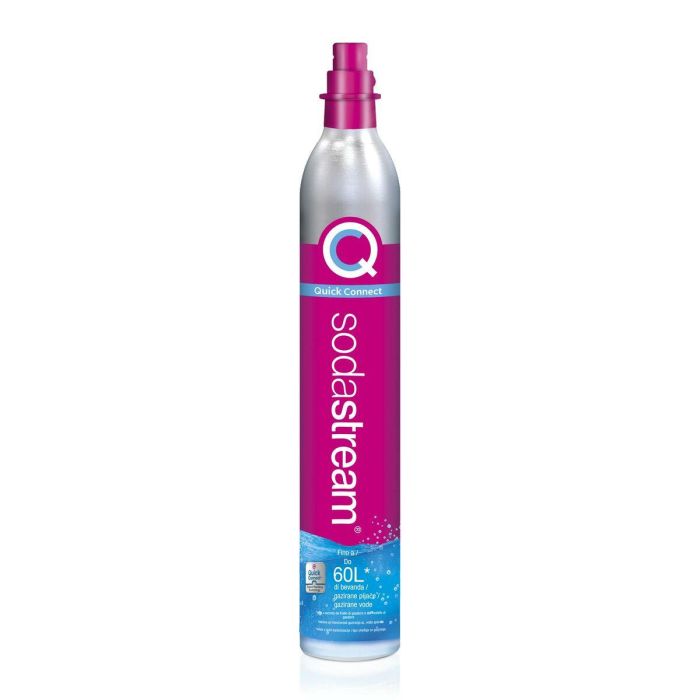 SODASTREAM DUOBICB - Máquina DUO blanca Pack 4 botellas (2 decantadores DUO + 2 Fusible LV) + 1 cilindro de intercambio CQC 1