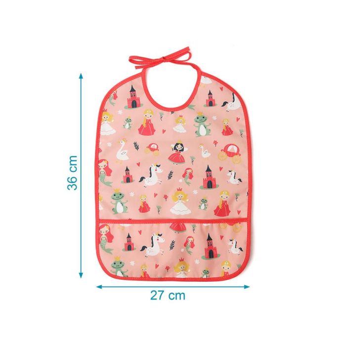 Babero Impermeable Rosa 2 Babero Impermeable Rosa 2
