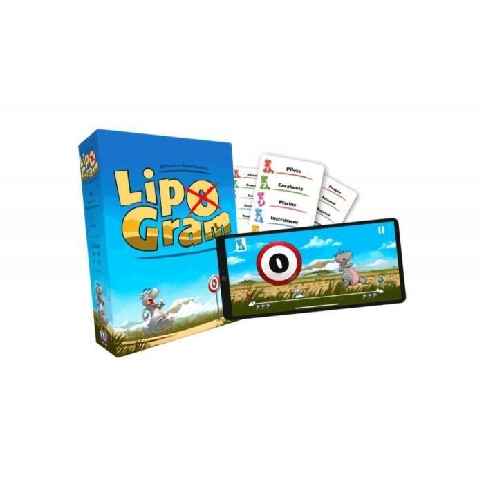 Lipograma - Asmodee - Juego de mesa 2 Lipograma - Asmodee - Juego de mesa 2