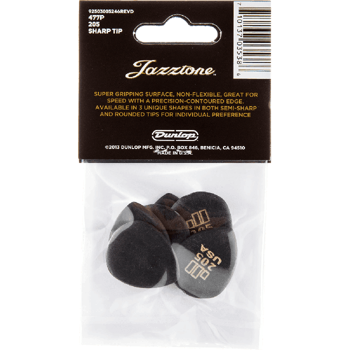 Pack 6, Púas Jazztone Sharp Tip 4 Pack 6, Púas Jazztone Sharp Tip 4