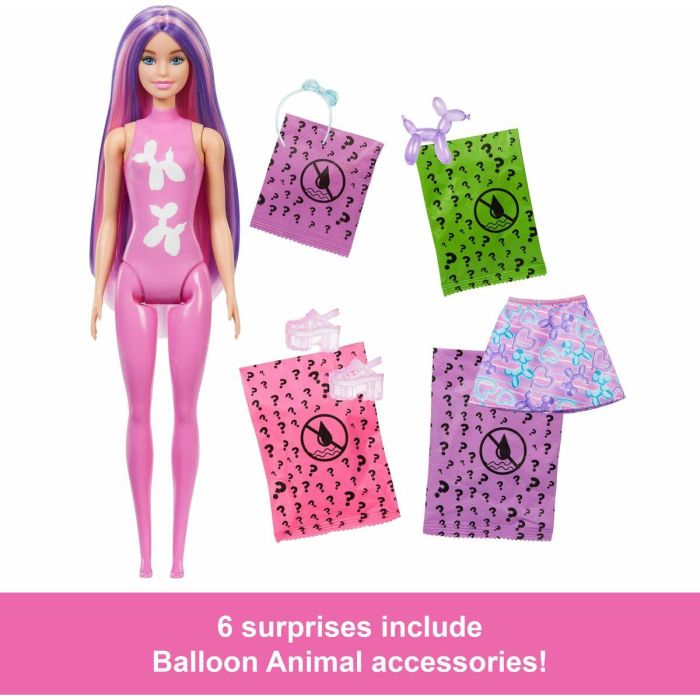 Barbie Surtido de Muñecas con Globos y Animales - Barbie - JFV58 2 Barbie Surtido de Muñecas con Globos y Animales - Barbie - JFV58 2