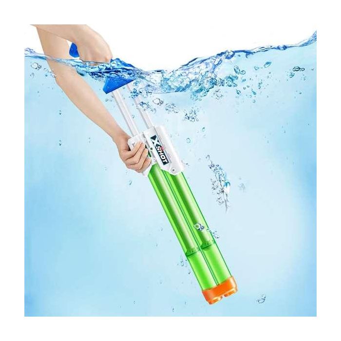 Pistola de agua x-shot quad stream blaster con dos cañones 13'5x59'6x5'7cm - modelos surtidos 1 Pistola de agua x-shot quad stream blaster con dos cañones 13'5x59'6x5'7cm - modelos surtidos 1