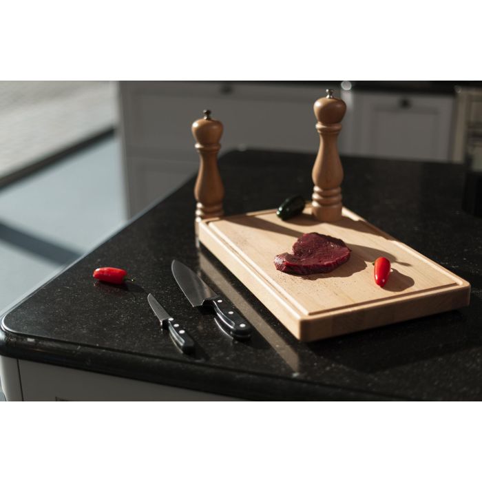 Bisetti BIS8015457761529 Molinillo de Sal Roma de Madera Nogal 25 cm 2 Bisetti BIS8015457761529 Molinillo de Sal Roma de Madera Nogal 25 cm 2