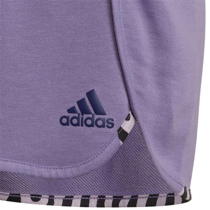 Pantalón Corto Deportivo Adidas HD1818 Lavanda